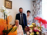 Najstarsza mieszkanka gminy Busko-Zdrój Janina Lechowska skończyła 102 lata. Jest zdrowa i... wesoła