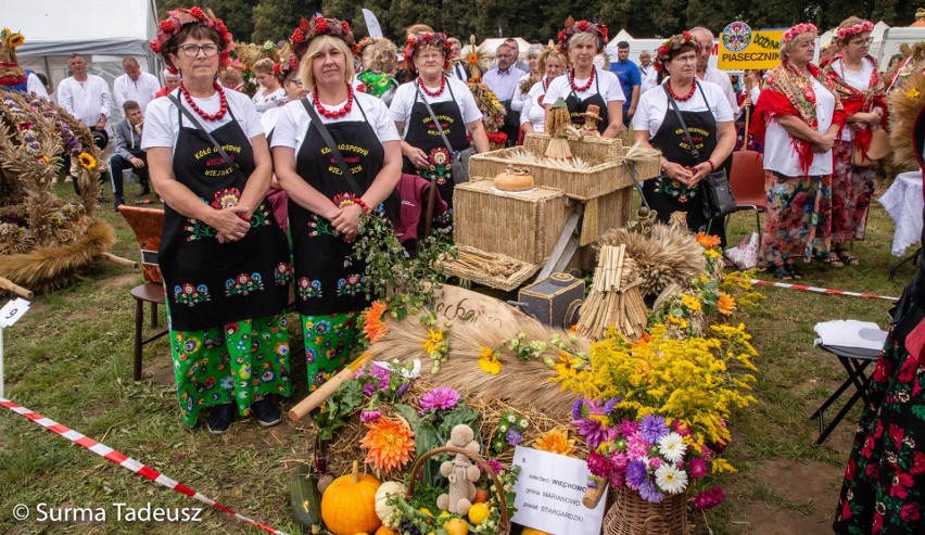 Agro Pomerania 2021. W Barzkowicach odbyły się dożynki. Rozstrzygnięto konkurs na najpiękniejszy wieniec. ZDJĘCIA