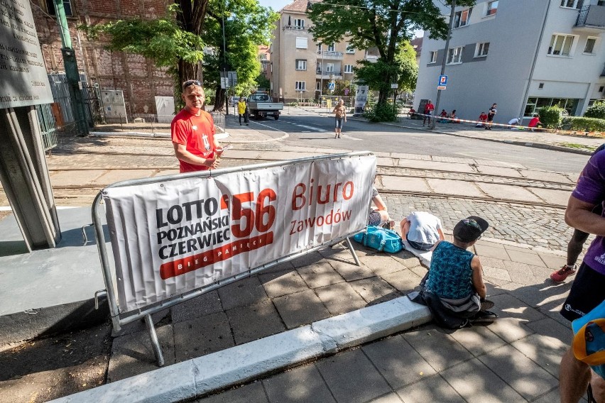 Tym razem uczestnicy Biegu Lotto Poznański Czerwiec 56 nie...