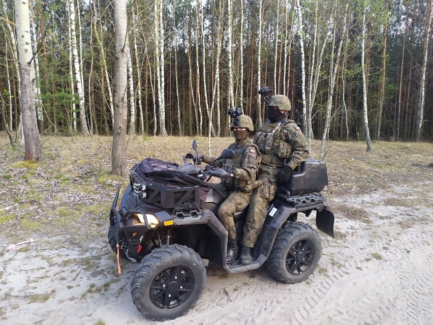 Żołnierze Wojsk Obrony Terytorialnej od kwietnia patrolowali...