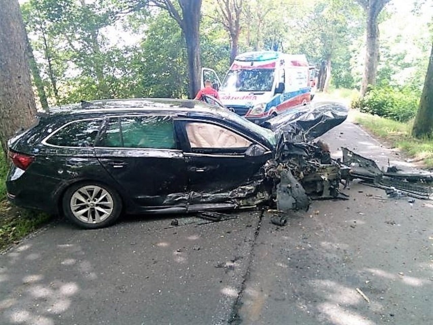 Do groźnego wypadku doszło na ulicy Leśnej w Darłowie.