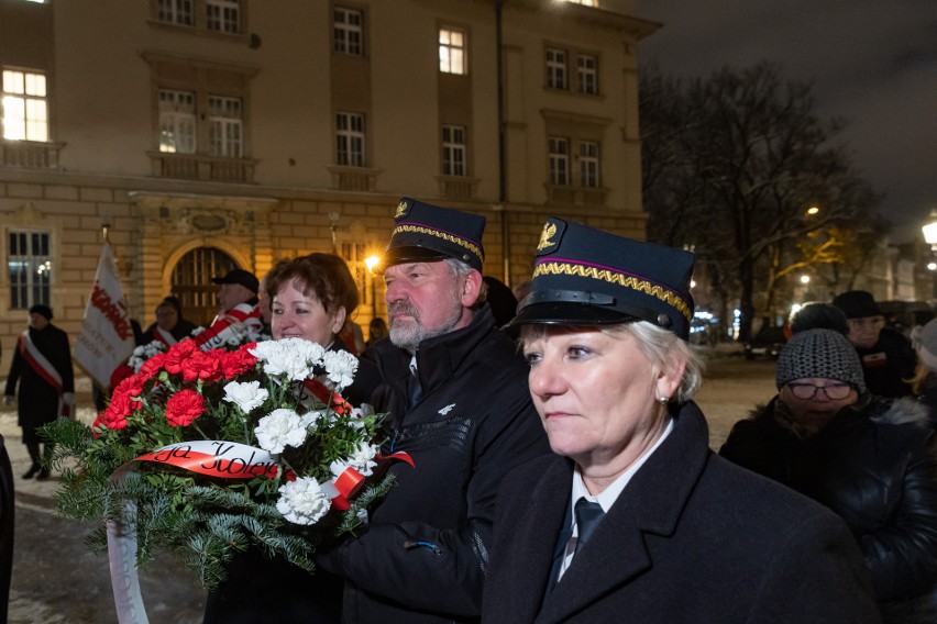 Krakowskie obchody 41. rocznicy wprowadzenia stanu wojennego