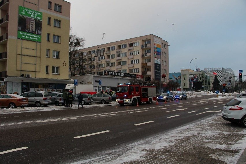 W wyniku wypadku na chodniku przy ul. Skłodowskiej w...