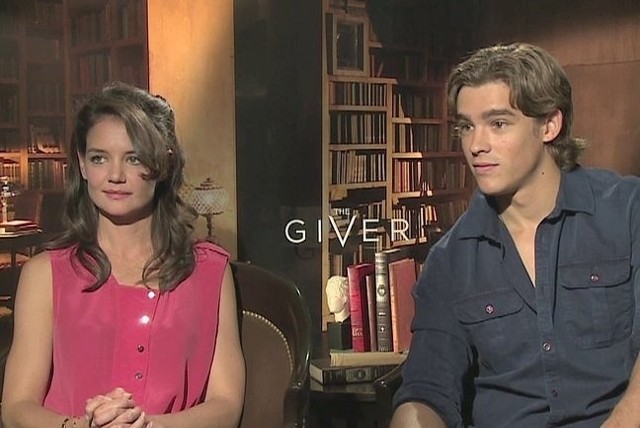 Katie Holmes i Brenton Thwaites (fot. Dzień Dobry TVN/x-news)