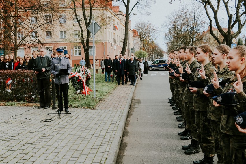 Święto Niepodległości w Pyskowicach. Tak mieszkańcy uczcili 104. rocznicę odzyskania przez Polskę niepodległości