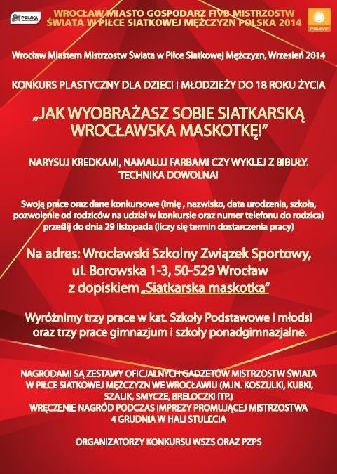 Siatkówka: Wrocław odlicza dni do mistrzostw świata