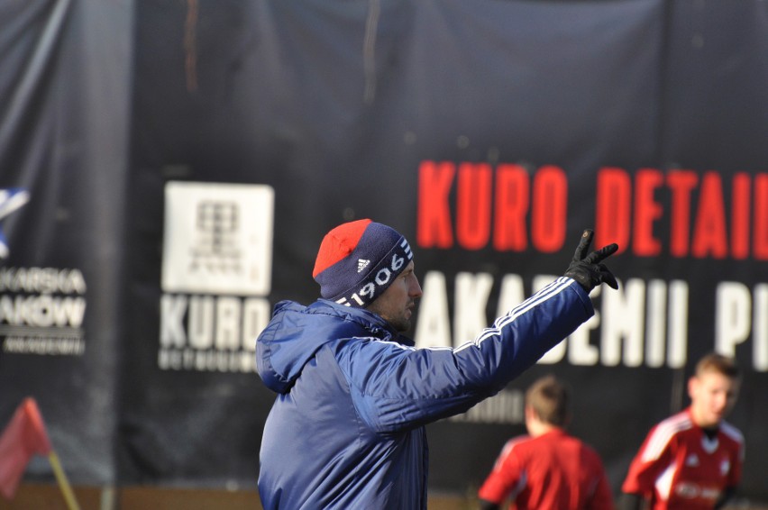 Centralna Liga Juniorów U-17: Wisła - Cracovia. Derby Krakowa pod wodzą... sędzin. "Pasy" przyćmiły "Białą Gwiazdę" [ZDJĘCIA]