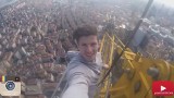 Turcja. Takie selfie to coś! Zrobili je na szczycie 240-metrowego dźwigu