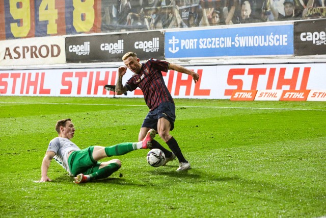 Kamil Grosicki nie grał w pierwszym meczu Pogoni z Zagłębiem.