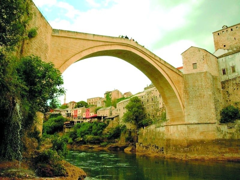 Most w Mostarze w Bośni-Hercegowinie