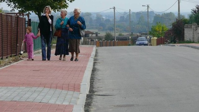 W Osieku przebudowano cztery ulice w ramach jednej schetynówki.