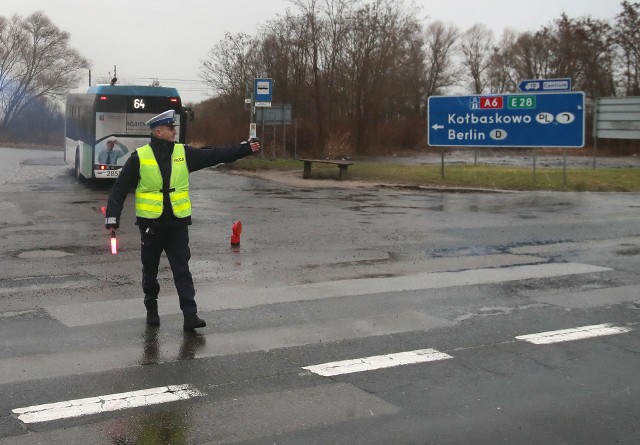 Utrudnienia na autostradzie koło Szczecina z powodu protestu niemieckich rolników