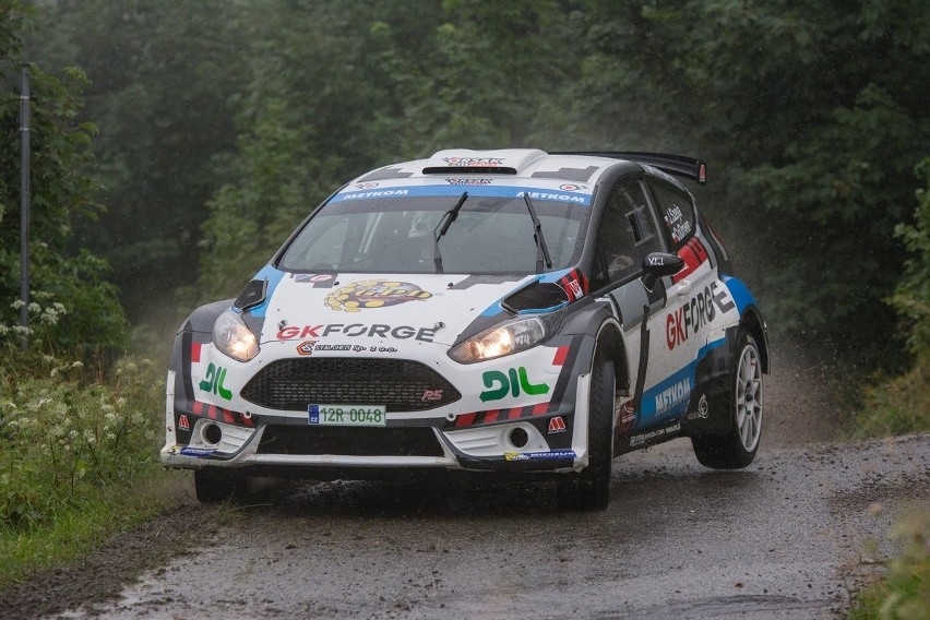 Testy samochodu Ford Fiesta R5 braci Jarosłąwa i Marcina...