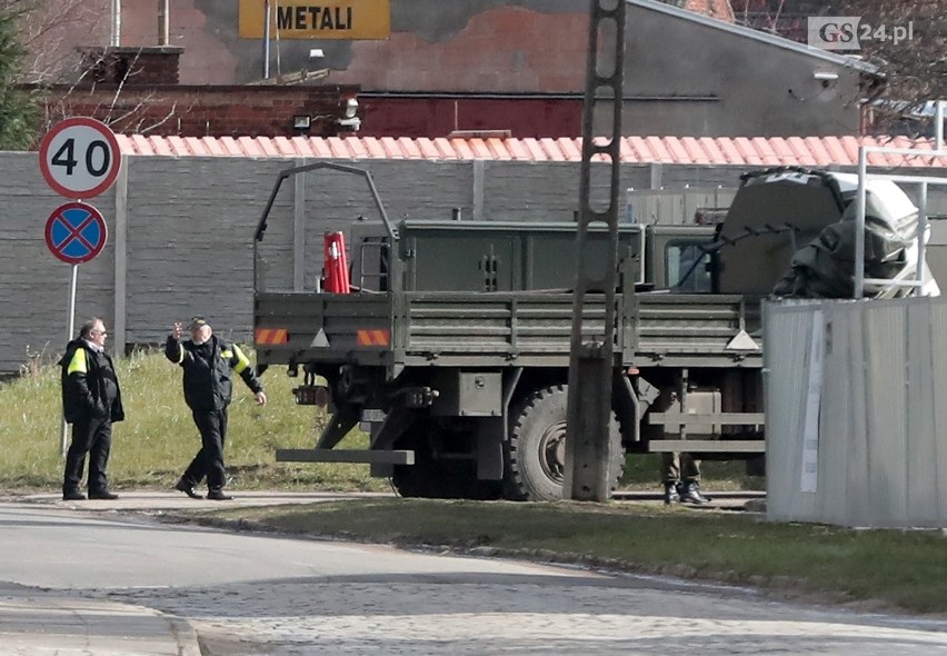 Ewakuacja mieszkańców na prawobrzeżu Szczecina. Saperzy będą rozbrajać niewybuch w Płoni