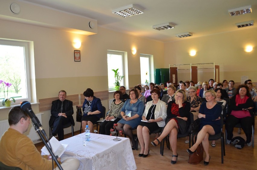 Pisarz Jacek Getner był gościem biblioteki w Zwoleniu