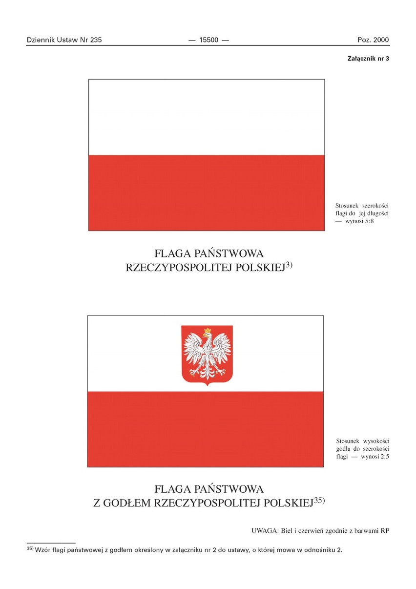 Flaga Państwowa Rzeczypospolitej Polskiej