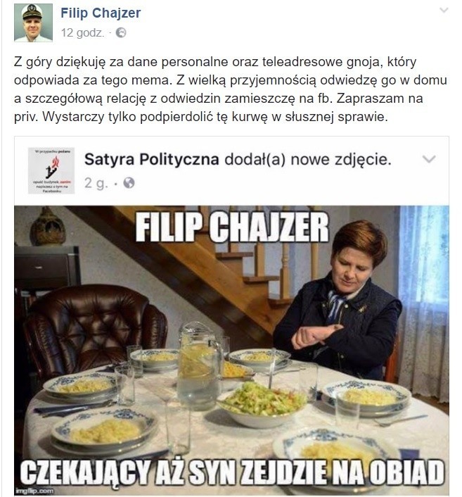 Ten mem wywołał skandal. Filip Chajzer zareagował bardzo ostro