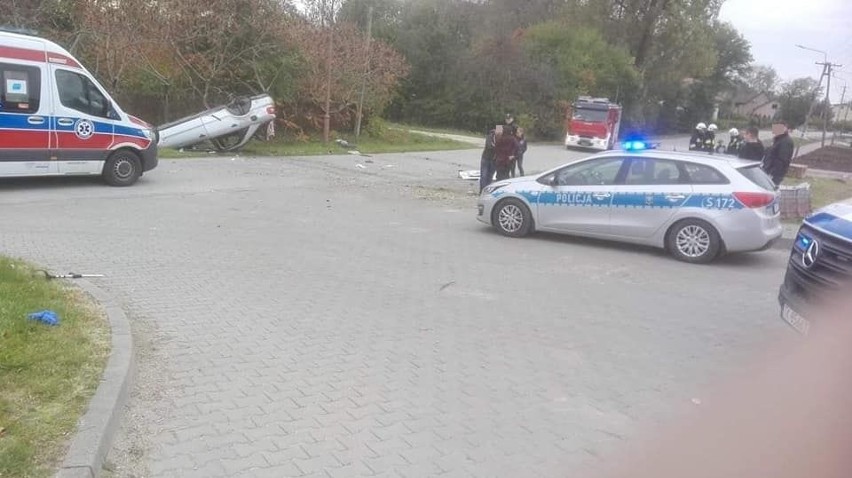 Dramatyczny wypadek w Solcu-Zdroju. Dwie osoby ranne