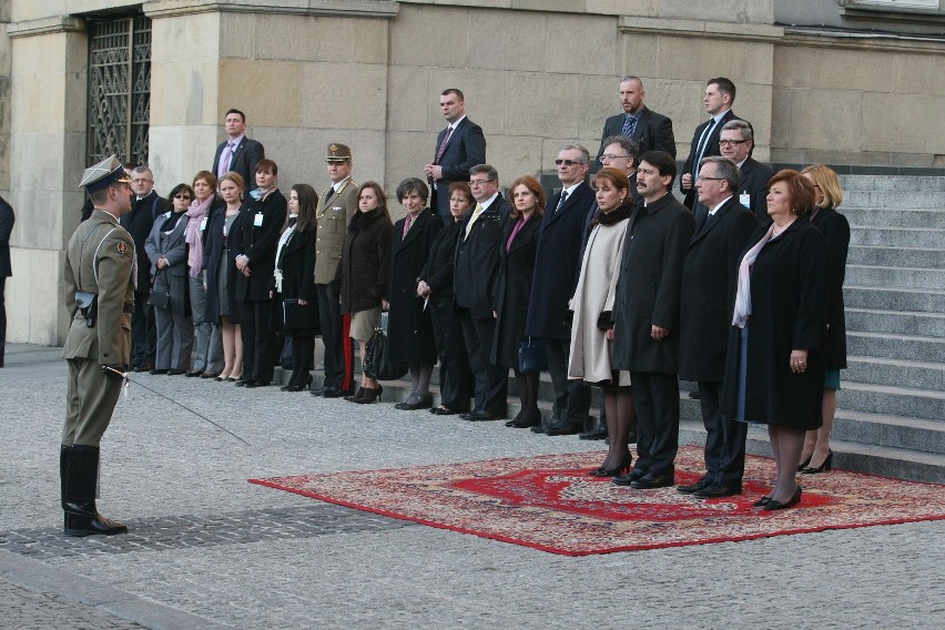 Prezydenci Polski i Węgier w Katowicach