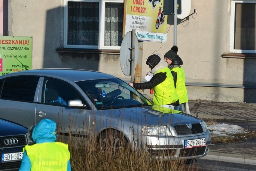 Wielkie trąbienie w Żywcu. Dla szkoły na Podlesiu