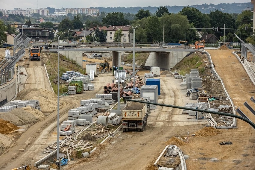 Budowa Trasy Łagiewnickiej miała zakończyć się do końca 2021...