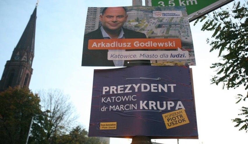 Zakaz plakatów wyborczych w Katowicach - to może się udać