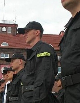 Słuchacze Szkoły Policji w Słupsku.