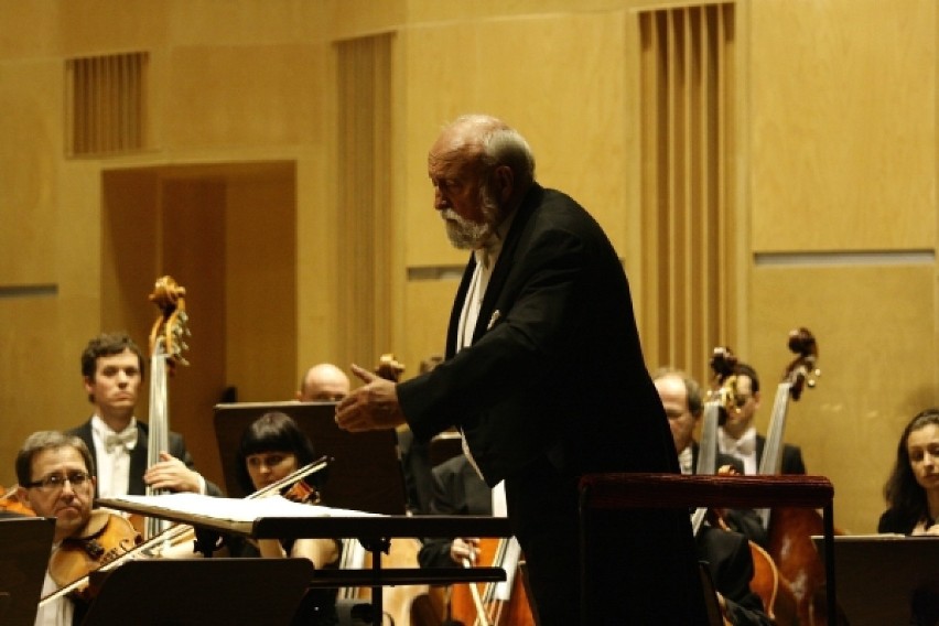 W 2014 roku Krzysztof Penderecki gościł w Filharmonii...