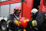 Pożar w domu jednorodzinnym w Małocinie. Jedna osoba trafiła do szpitala