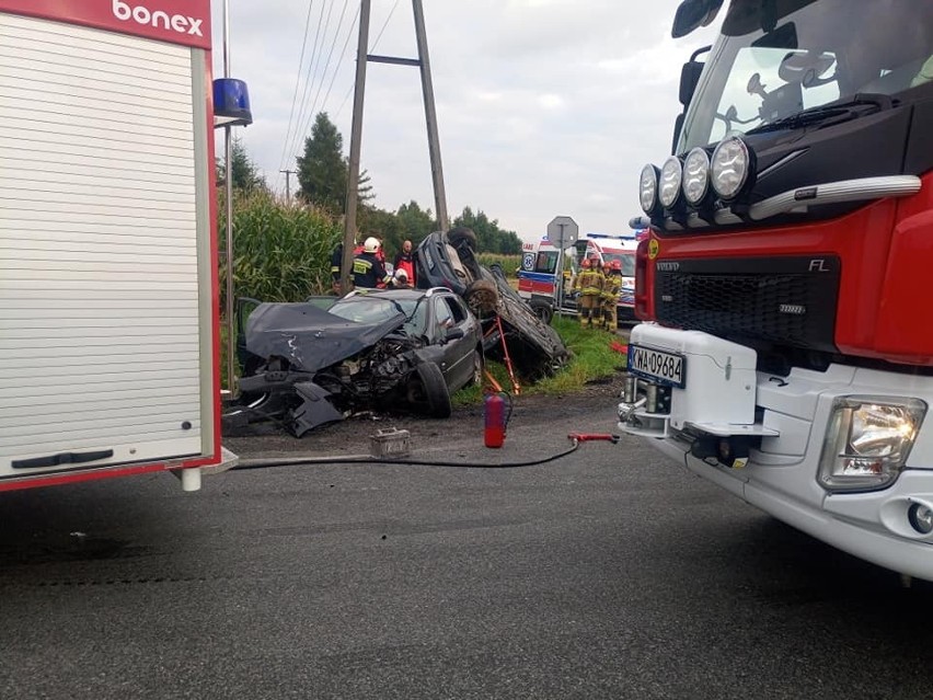 Groźny wypadek w Gierałtowicach, są ranni