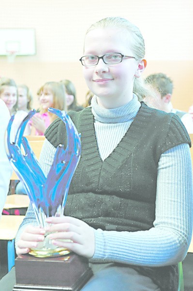Judyta Mehlich, zwyciężczyni w kategorii szkół ponadgimnazjalnych