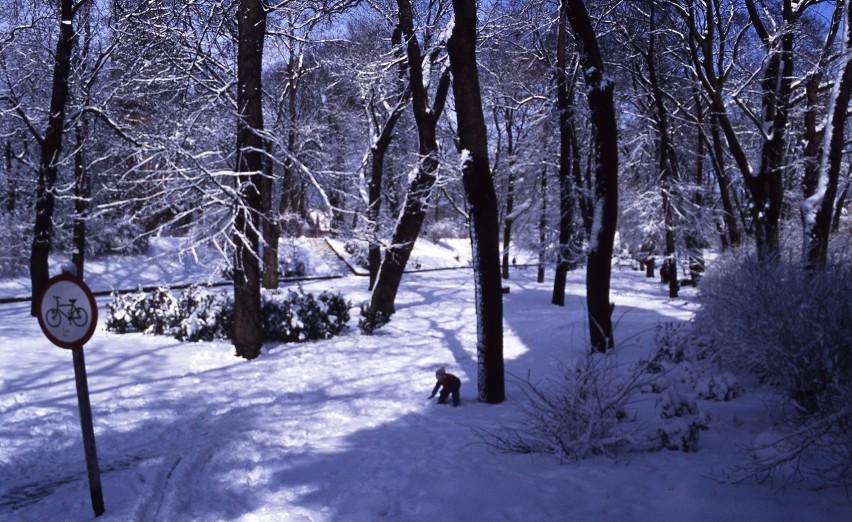 Stargard zimową porą na zdjęciach sprzed lat