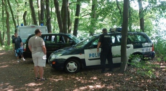 Jezioro Głębokie: Policja jest na miejscu.