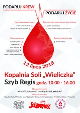 Oddaj krew w Wieliczce. Zwiedzisz za darmo solne podziemia