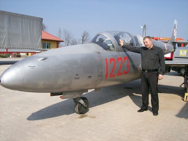 - Samolot będzie dużą atrakcją w Klwowie- mówi Marcin Szymański.