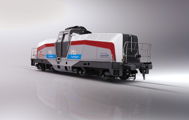 Wizualizacja lokomotywy, która zostanie zaprezentowana jesienią na targach Trako.