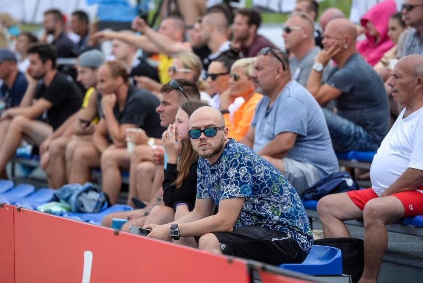 Puchar Polski mężczyzn w beach soccerze 2021. Fragment...