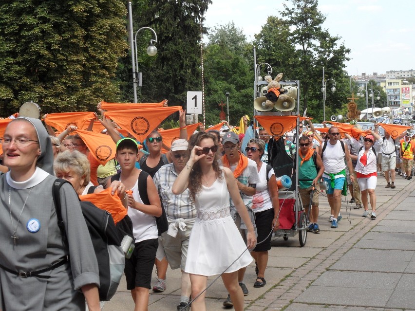 1 sierpnia 2015 Rybnicka pielgrzymka archidiecezji śląskiej...