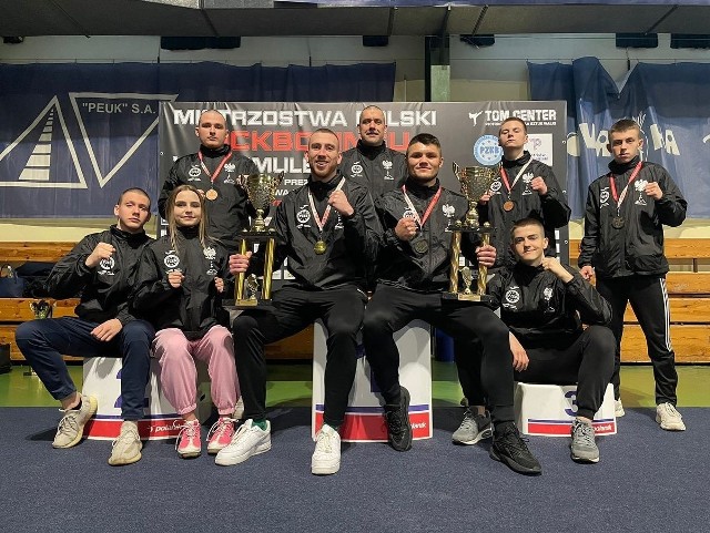 Reprezentanci sześciu lubuskich klubów stawali na podium mistrzostw Polski w Piotrkowie Trybunalskim.