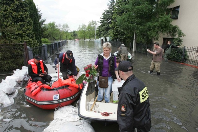 Powódź w Zabrzu Makoszowach w maju 2010 roku