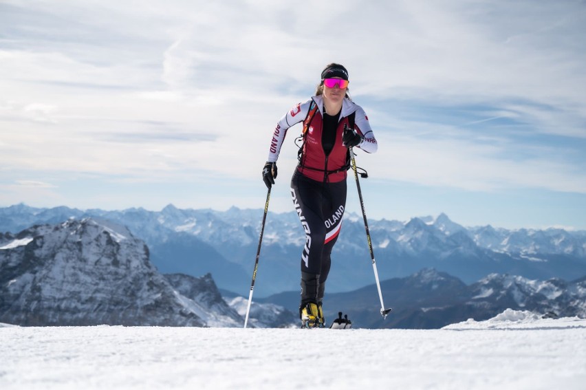 Anna Tybor, skialpinistka z Zakopanego, zjechała na nartach...