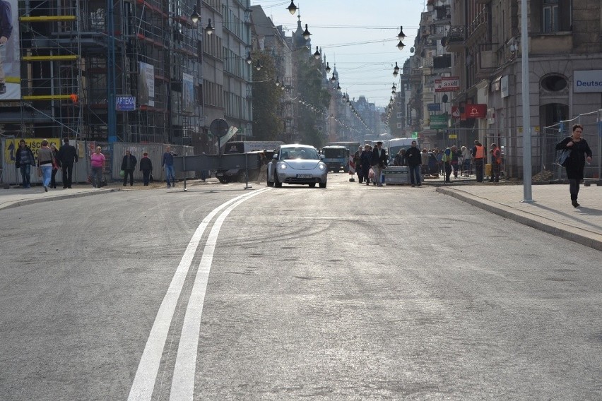 Budowa DTŚ w Gliwicach. Od środy otwarta Zwycięstwa [ZDJĘCIA]