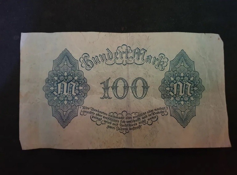 Niemiecki banknot 1922 r. UNIKAT
50 000 zł