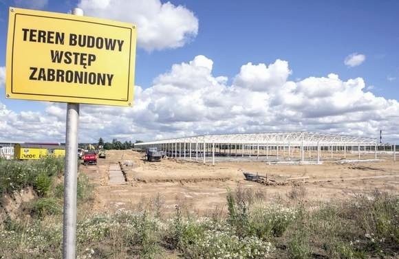 W okolicach Słupska nieźle rozwija się budownictwo przemysłowe, m.in. w Słupskiej Specjalnej Strefie Ekonomicznej.