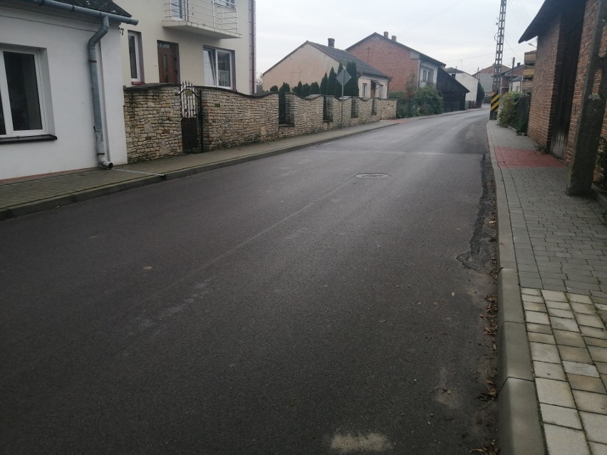 Wyremontowana ulica Tarnobrzeska ma 314 metrów.   Szerokość...
