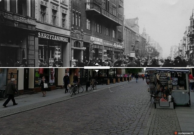 Jak bardzo zmienił się Toruń na przestrzeni ostatnich dekad? Jeśli też zadajecie sobie to pytanie, to mamy dla Was fotograficzną niespodziankę. Takiej galerii jeszcze u nas nie było! Polecamy także: Toruń w latach 90. Czy rozpoznajesz te miejsca? [ZDJĘCIA Z ARCHIWUM "NOWOŚCI"]Archiwalne zdjęcia ulicy i zakamarków Torunia zestawiliśmy ze współczesnymi fotografiami wykonanymi przez naszego fotoreportera. Galeria jest interaktywna, co oznacza, że za pomocą widocznego na zdjęciach suwaka sami możecie zdecydować, które ze zdjęć Torunia - historyczne czy współczesne - chcecie w danym momencie odsłonić. Nawet nie podejrzewacie jak bardzo zmienił się Toruń. UWAGA! Zdjęć jest dużo i mogą się dość wolno ładować na stronie. Prosimy zatem o cierpliwość podczas oglądania kolejnych slajdów. Zapewniamy, że warto! Do przeglądania najlepiej używać strzałek na klawiaturze.  >>>>>>>>>>>>>>>>>Zobacz także: Gwara toruńska. Czy znasze te słowa? [QUIZ]