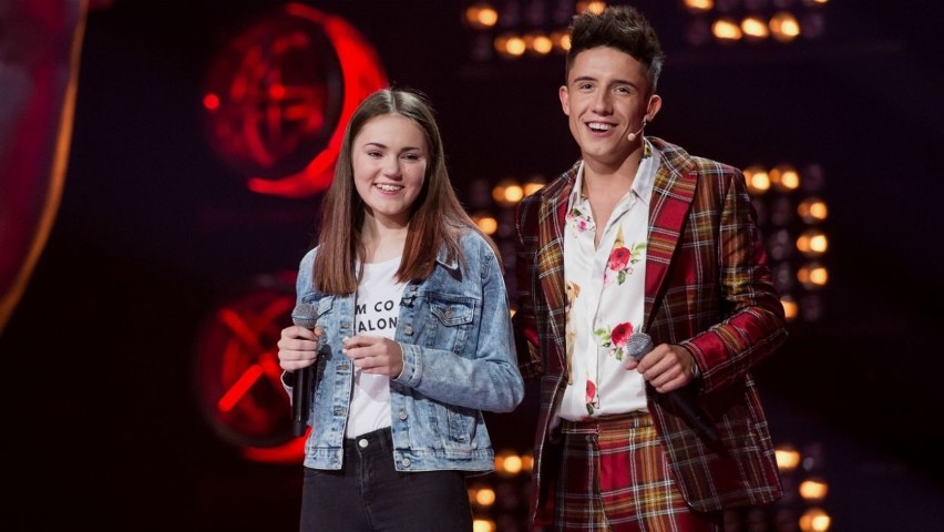 Aleksandra Pasek w programie The Voice Kids.