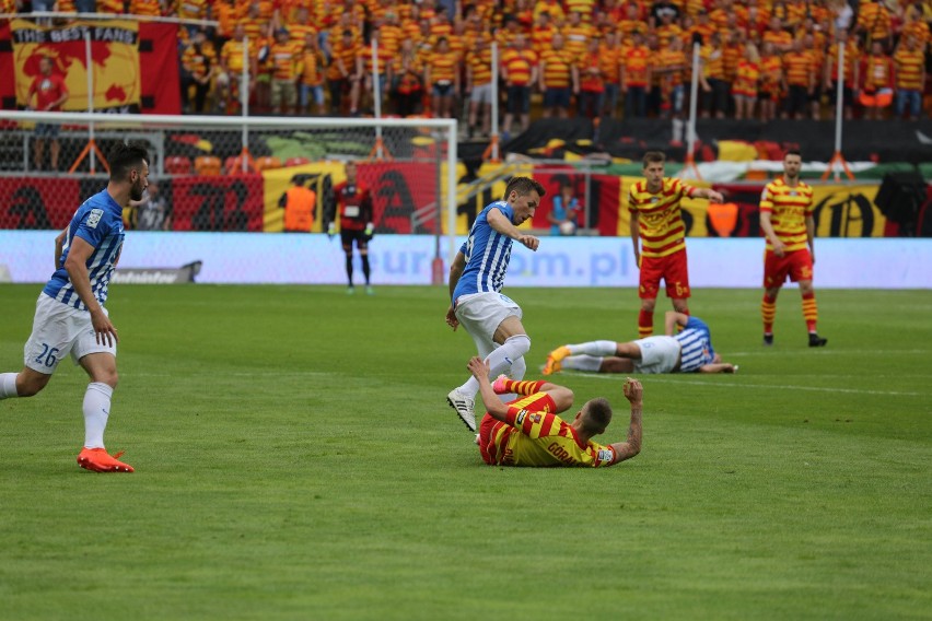 Jagiellonia - Lech 2:2. Jagiellonia Białystok wicemistrzem...