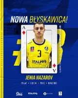 Jenia Nazarov nowym rozgrywającym Stalpro Błyskawicy Szczecin