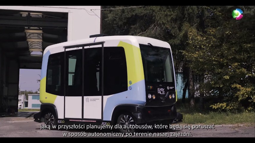Na zajezdni PKM Jaworzno trwały testy systemu autobusu...